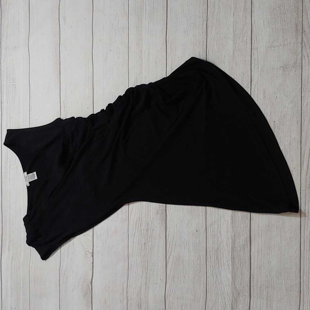 CACHE BODYCON‎ ASYMMETRICAL RUCHED MINI DRESS VINTAGE